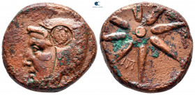 Pontos. Amisos (?) circa 130-100 BC. c/m: Gorgoneion. Bronze Æ