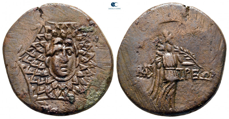 Paphlagonia. Amastris. Time of Mithradates VI Eupator circa 120-63 BC.
Bronze Æ...
