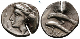 Paphlagonia. Sinope circa 350-300 BC. Siglos-Drachm AR