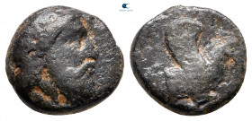 Mysia. Adramytteion. ΟΡΟΝΤΗΣ (Orontes), satrap of Mysia 357-352 BC. Bronze Æ