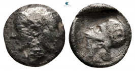 Mysia. Lampsakos circa 500-450 BC. Obol AR