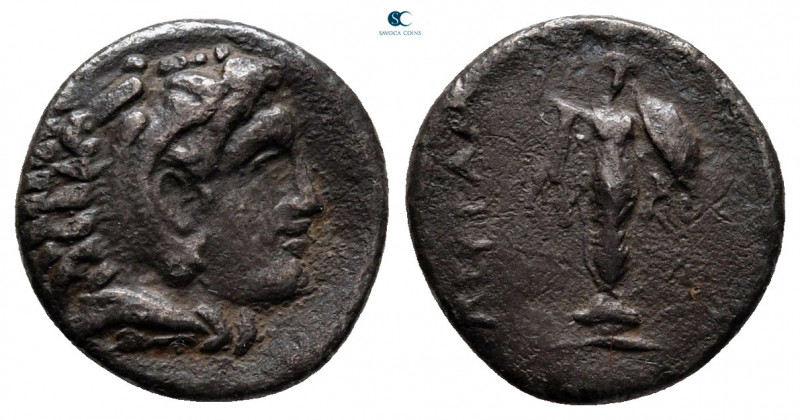 Mysia. Pergamon circa 310-282 BC. 
Diobol AR

12 mm, 1,21 g



nearly ver...
