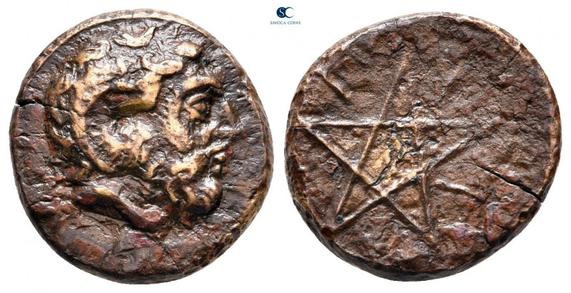 Mysia. Pitane circa 350-300 BC. 
Bronze Æ

14 mm, 3,61 g



nearly very f...