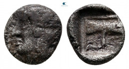 Troas. Tenedos circa 450-387 BC. Tritartemorion AR