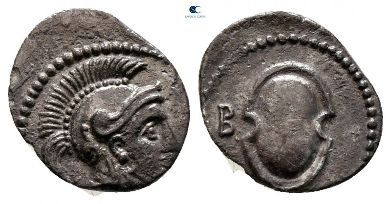 Cilicia. Tarsos. Balakros, Satrap of Cilicia 333-323 BC. 
Obol AR

11 mm, 0,5...