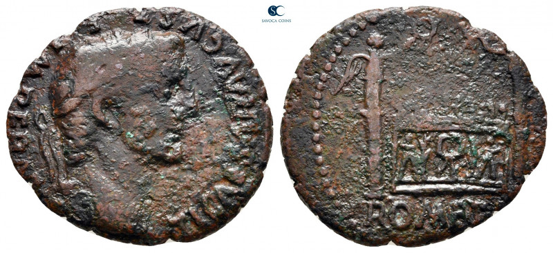 Augustus 27 BC-AD 14. Lugdunum
As Æ

22 mm, 4,81 g



very fine