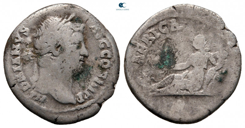 Hadrian AD 117-138. "Travel series" issue . Rome
Denarius AR

17 mm, 2,78 g
...