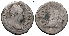 Hadrian AD 117-138. "Travel series" issue . Rome. Denarius AR