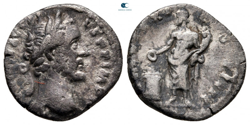 Antoninus Pius AD 138-161. Rome
Denarius AR

15 mm, 2,18 g



nearly very...