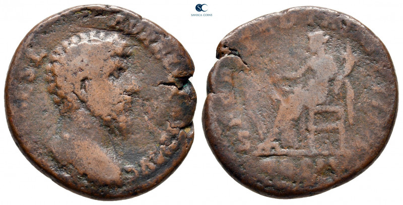 Lucius Verus AD 161-169. Rome
As Æ

24 mm, 9,12 g



fine