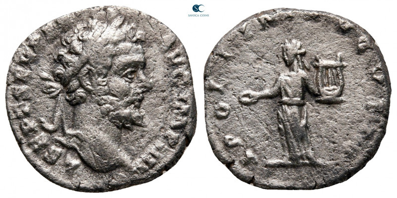 Septimius Severus AD 193-211. Rome
Denarius AR

17 mm, 1,95 g



very fin...