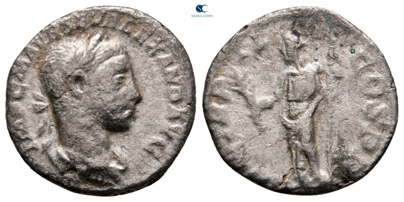 Severus Alexander AD 222-235. Rome
Denarius AR

17 mm, 2,12 g



nearly v...