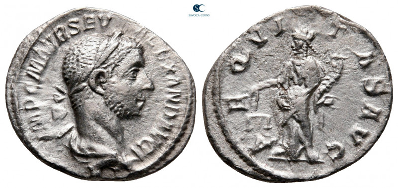 Severus Alexander AD 222-235. Rome
Denarius AR

18 mm, 2,22 g



very fin...