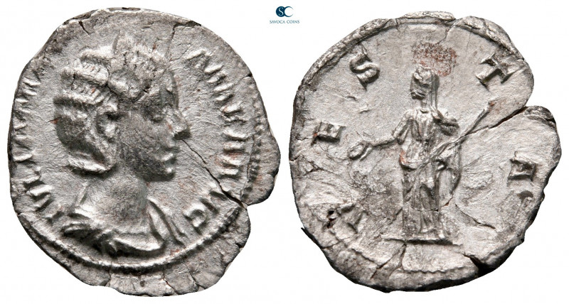 Julia Mamaea. Augusta AD 225-235. Rome
Denarius AR

19 mm, 2,38 g



near...