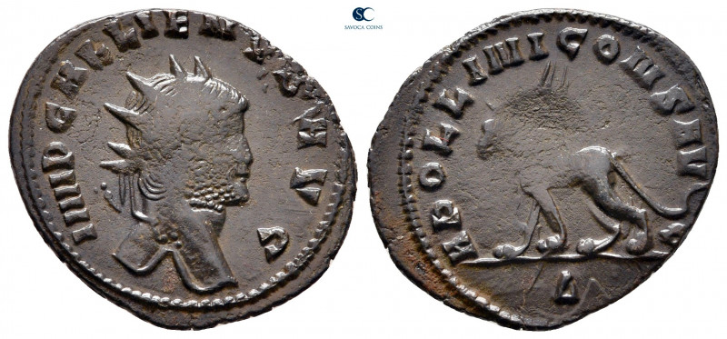 Gallienus AD 253-268. "Animal/ Mythical series" issue. Rome
Antoninianus Æ

2...