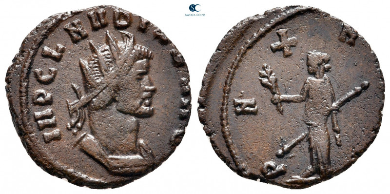 Claudius II (Gothicus) AD 268-270. Uncertain mint
Antoninianus Æ

18 mm, 2,87...