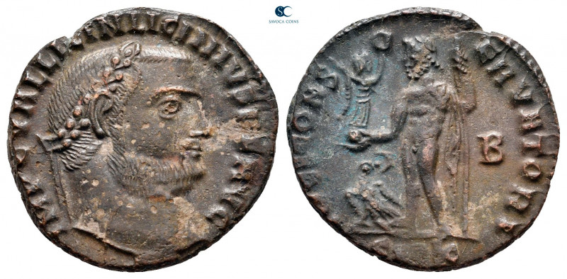 Licinius I AD 308-324. Cyzicus
Nummus Æ

20 mm, 3,15 g



very fine