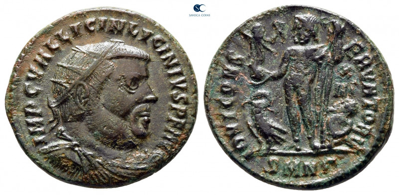 Licinius I AD 308-324. Nicomedia
Nummus Æ

20 mm, 3,20 g



very fine