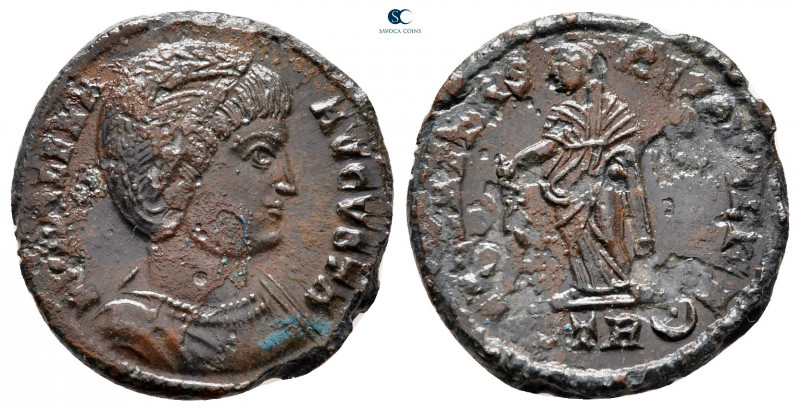 Helena. Augusta AD 324-3230. Treveri
Follis Æ

17 mm, 2,46 g



very fine...