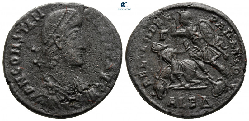 Constantius II AD 337-361. From the Tareq Hani collection. Alexandria
Follis Æ...