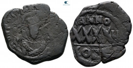 Phocas AD 602-610. From the Tareq Hani collection. Constantinople. Follis or 40 Nummi Æ