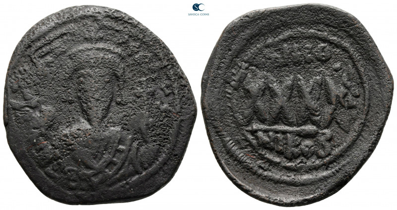 Phocas AD 602-610. From the Tareq Hani collection. Nikomedia
Follis or 40 Nummi...