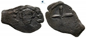 Phocas AD 602-610. Rome. Decanummium Æ