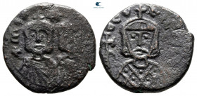 Theophilus AD 829-842. Byzantine. Follis Æ
