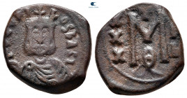 Theophilus AD 829-842. Syracuse. Follis or 40 Nummi Æ