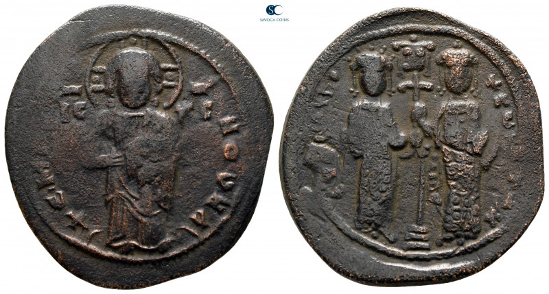 Constantine X Ducas and Eudocia AD 1059-1067. Constantinople
Follis Æ

31 mm,...