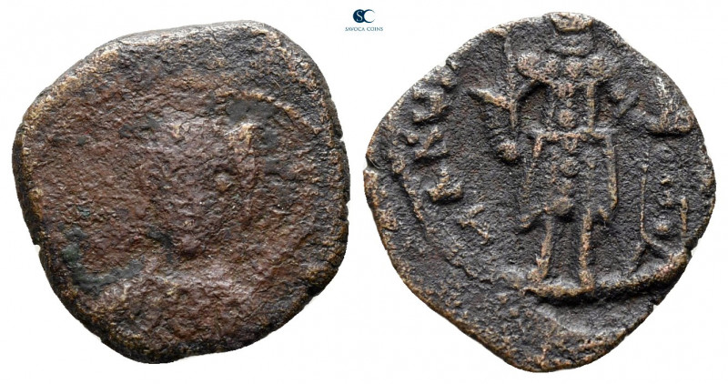 Manuel I Comnenus AD 1143-1180. Thessalonica
Half Tetarteron Æ

15 mm, 1,27 g...