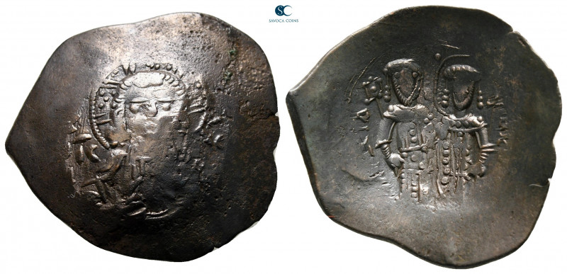 Alexius III Angelus-Comnenus AD 1195-1203. Constantinople
Trachy Æ

26 mm, 2,...