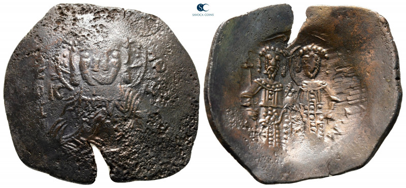 Alexius III Angelus-Comnenus AD 1195-1203. Constantinople
Trachy Æ

30 mm, 4,...