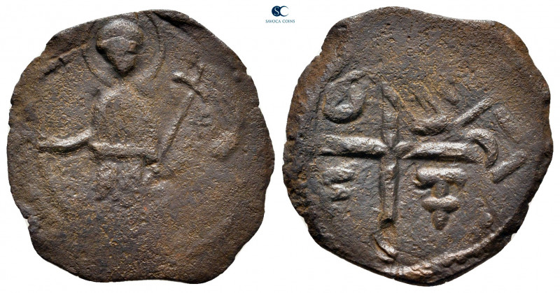 Tancred. As regent AD 1104-1112. Antioch
Follis Æ

21 mm, 2,30 g



very ...