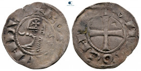 Bohémond III AD 1163-1201. Denaro AR