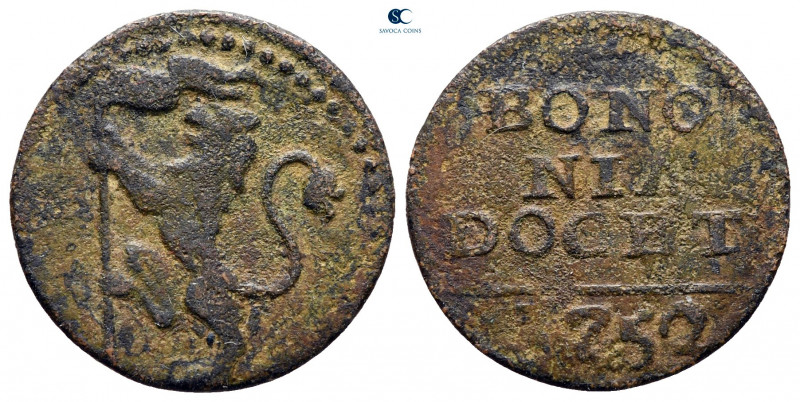 Italy. Papal State, Bologna. Bendetto XIV AD 1740-1758.
Quattrino Æ

19 mm, 1...