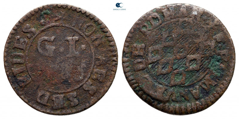 Italy. Malta. Fra Emmanuel Rohan AD 1775-1797.
Grano Æ

16 mm, 1,43 g



...