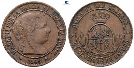Spain. Isabella II AD 1830-1904. 2,5 Centecimos