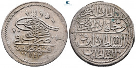 Turkey. Qustantînîya (Constantinople). Mahmud I AD 1730-1754. Onluk AR