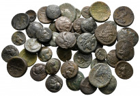 Lot of ca. 51 greek bronze coins / SOLD AS SEEN, NO RETURN!
very fine