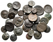 Lot of ca. 33 greek bronze coins / SOLD AS SEEN, NO RETURN!
very fine