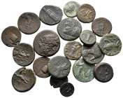 Lot of ca. 21 greek bronze coins / SOLD AS SEEN, NO RETURN!
very fine