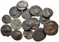 Lot of ca. 15 roman provincial bronze coins / SOLD AS SEEN, NO RETURN!
nearly very fine