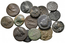 Lot of ca. 15 roman provincial bronze coins / SOLD AS SEEN, NO RETURN!
very fine