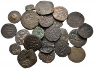 Lot of ca. 24 islamic bronze coins / SOLD AS SEEN, NO RETURN!
nearly very fine