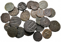Lot of ca. 24 islamic bronze coins / SOLD AS SEEN, NO RETURN!nearly very fine