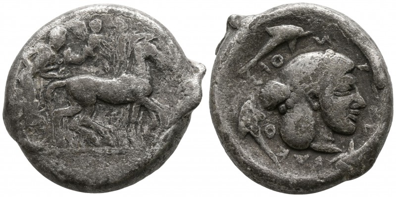 Sicily. Syracuse. Deinomenid Tyranny Time of Hieron I, circa 475-470 BC..
Tetra...