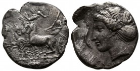 Sicily. Syracuse circa 410-400 BC. Hemidrachm AR