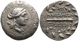 Macedon. First Meris. Amphipolis.. Under Roman Protectorate 167-149 BC. Tetradrachm AR