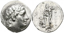 Kings of Macedon. Pella. Demetrios I Poliorketes 306-283 BC, (struck ca. 289-288 BC). Tetradrachm AR